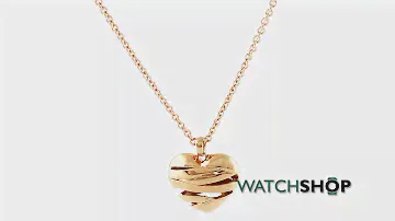 Guess Jewellery Ladies' Rose Gold Plated Necklace (UBN21621)