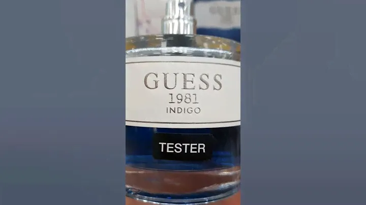 Минеральный пудровый кокосовый аромат Guess 1981 Indigo for Men #парфюмерия #бюджетныеароматы